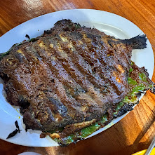 Ikan bakar asap Seafood Lobster Bahari