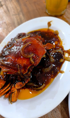 Kepiting saus tiram Seafood Lobster Bahari